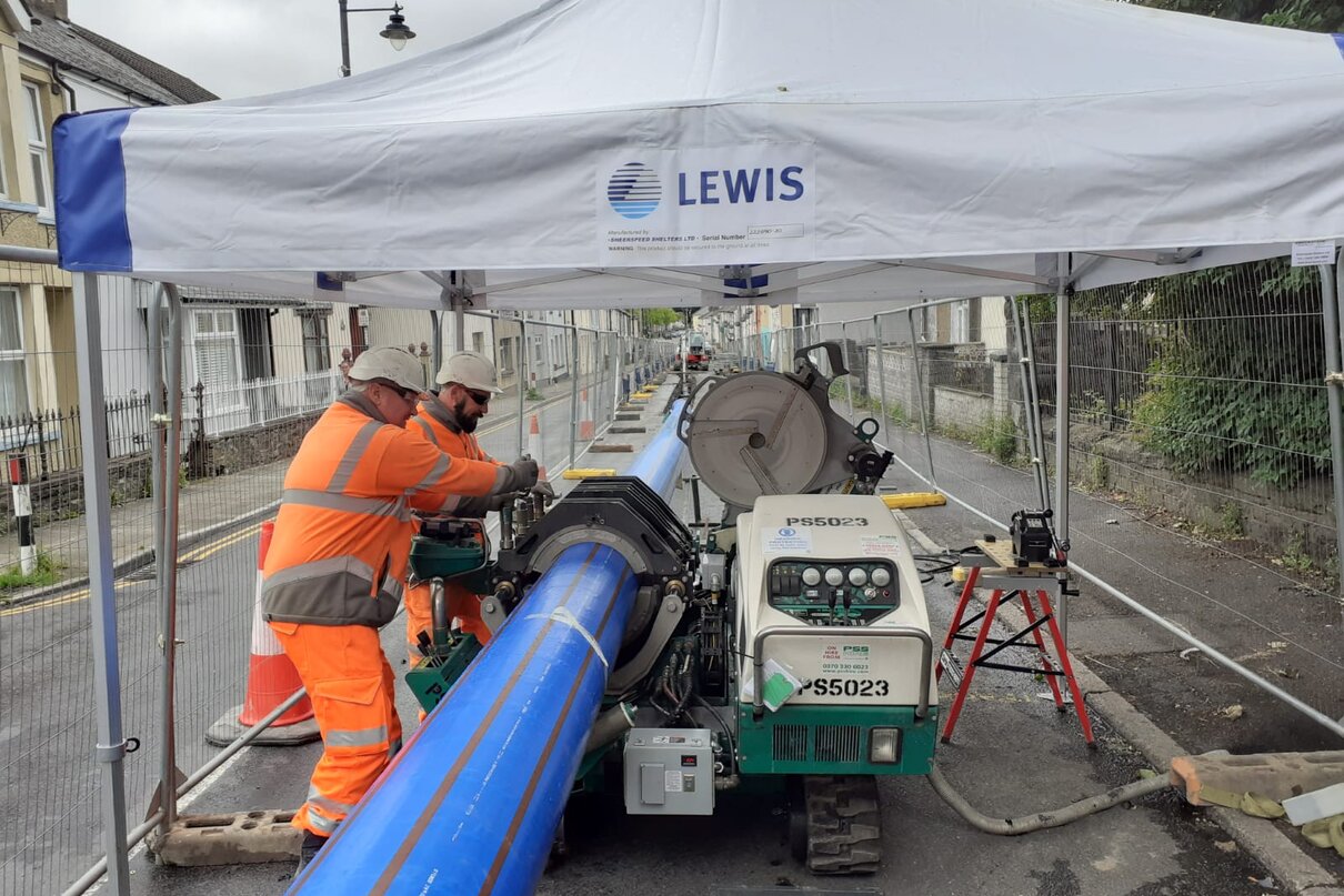 Welsh Water infrastructure supply in safe hands, with Aliaxis' Protecta-Line and Frialen
