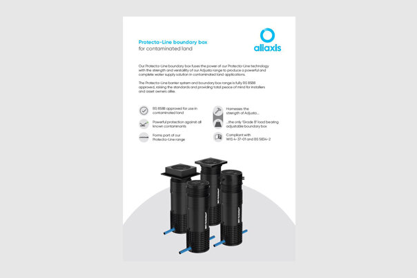 Protecta-Line boundary box product information sheet