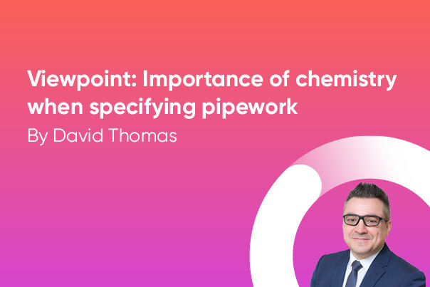 Using chemistry can help balance the equation when specifying chemical pipework