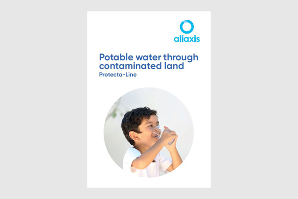 Potable water through contaminated land