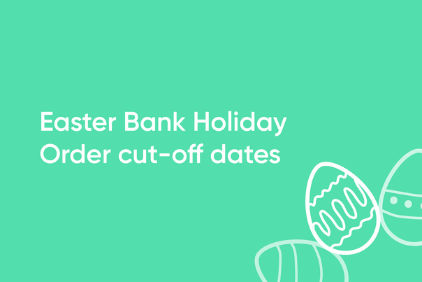 Our Easter delivery information and order cut-off times