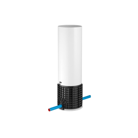 Rigid boundary box with standard base