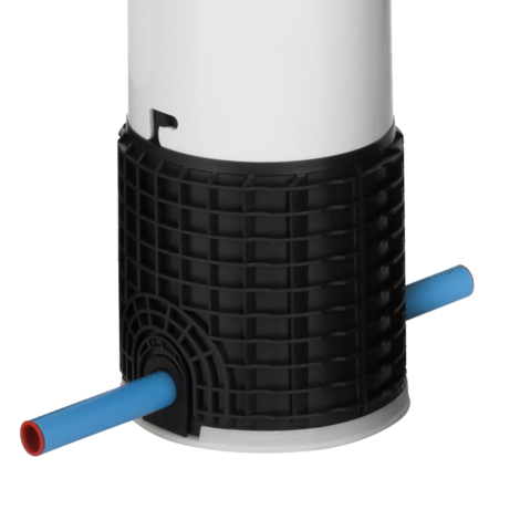 Rigid boundary box with standard base