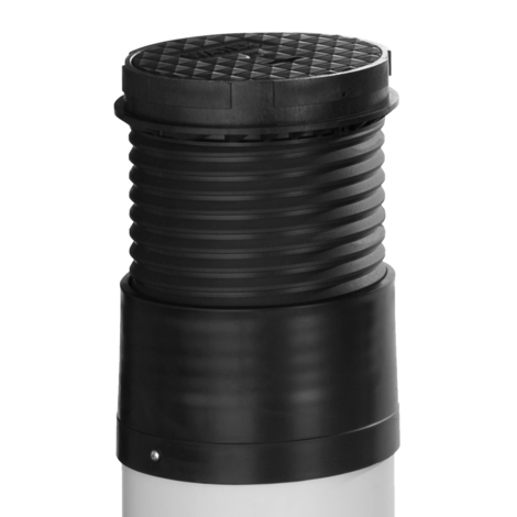 Boundary box for contaminated land with WATER lid