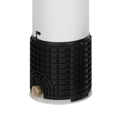 Boundary box for contaminated land with WATER lid with tethered surface box assembly