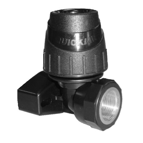 Girair Wall Plate Elbow Threaded Outlet (20mm - 25mm)