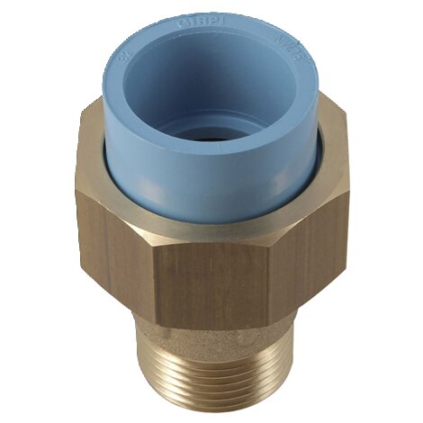 Girair 3 Piece Union Male Brass Thread (16mm - 63mm)