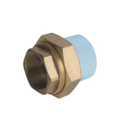 Airline Xtra 16mm Composite Union Brass Female Airline Xtra 16mm Composite Union Brass Female