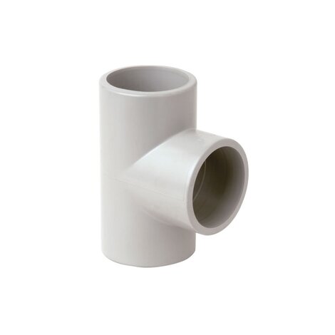 CPVC 63mm Tee Plain CPVC 63mm Tee Plain