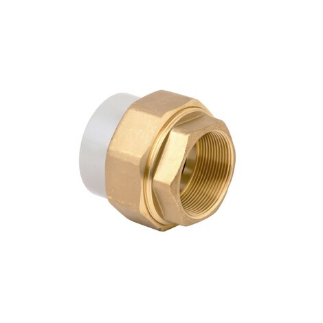 CPVC 16mm Composite Union Brass Female CPVC 16mm Composite Union Brass Female