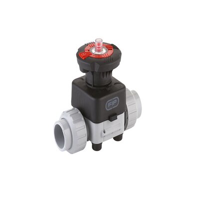 CPVC 25mm Dialock Diaphragm Valve U/End FPM