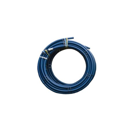 GPS Blue 125mm PE100 SDR17 100 Metre Coil With Towing Head