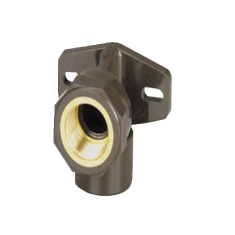 HTA 20mm x 1/2 90 Degree Threaded Elbow with Backplate HTA 20mm x 1/2 90 Degree Threaded Elbow with Backplate