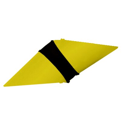 GPS Yellow 630mm PE100 SDR21 11.25 Degree Mitred Bend GPS Yellow 630mm PE100 SDR21 11.25 Degree Mitred Bend
