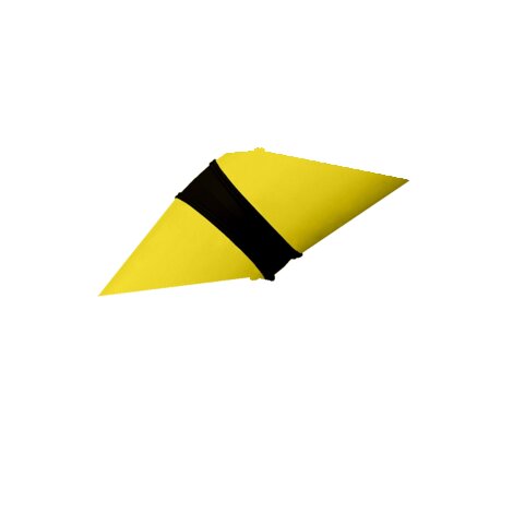 GPS Yellow 450mm PE100 SDR21 22.5 Degree Mitred Bend GPS Yellow 450mm PE100 SDR21 22.5 Degree Mitred Bend