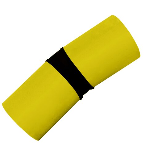 GPS Yellow 800mm PE100 SDR21 11.25 Degree Mitred Bend