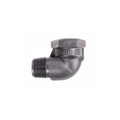 Philmac BSP Threaded Elbow Male Iron X Female Iron 1 1/2 Philmac BSP Threaded Elbow Male Iron X Female Iron 1 1/2