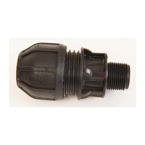 Philmac UTC X MI Connector 21-27 x 3/4 BSP 1242 Philmac UTC X MI Connector 21-27 x 3/4 BSP 1242
