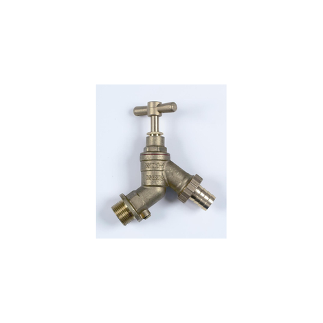Philmac 1/2 Hose UNI Bib Tap C/W DBL CHK VLV Philmac 1/2 Hose UNI Bib Tap C/W DBL CHK VLV