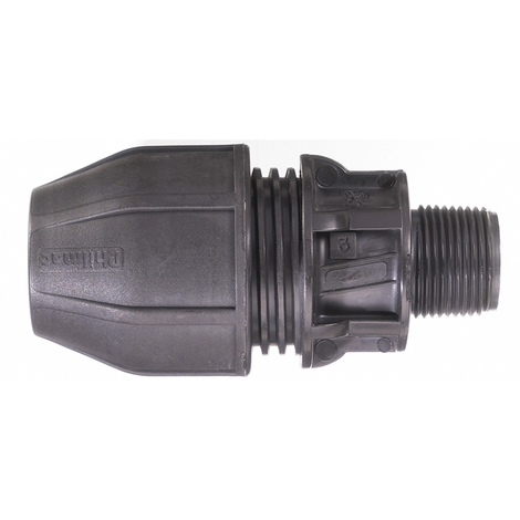 Philmac End Connector Metric/Imperial 110mm X 4 BSP 8209 Philmac End Connector Metric/Imperial 110mm X 4 BSP 8209