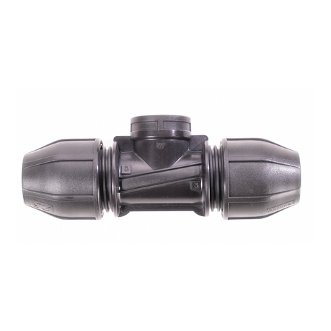 Philmac Tee POL X FI 90mm X 3 BSP 8498 Philmac Tee POL X FI 90mm X 3 BSP 8498