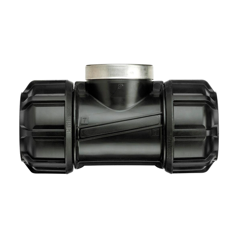 Philmac 3G Metric (Imperial) Tee Female Iron 50mm (1 1/2)x1.1/2 Philmac 3G Metric (Imperial) Tee Female Iron 50mm (1 1/2)x1.1/2