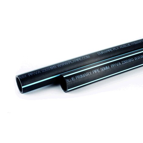 PLX Blue 50mm Single Wall Pipe (6 Metre)