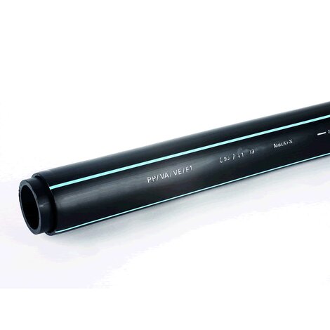 PLX Blue 50#63mm Secondary Contained Close Fit Pipe 6 Metree PLX Blue 50#63mm Secondary Contained Close Fit Pipe 6 Metree