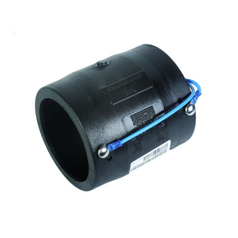 PLX 90mm Single Wall Electrofusion Coupler and Flying Leads PLX 90mm Single Wall Electrofusion Coupler and Flying Leads