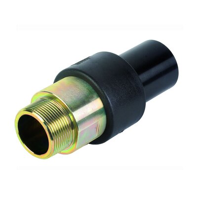 PLX 110mm x 4 Single Wall Spigot Male Transition PLX 110mm x 4 Single Wall Spigot Male Transition
