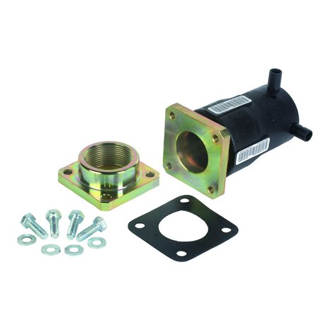 PLX 63mm x 2 Single Wall Electrofusion Female Compact Flange Transition PLX 63mm x 2 Single Wall Electrofusion Female Compact Flange Transition