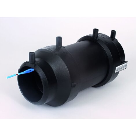 PLX+ ESD 63#75mm SDR11 Secondary Contained Electrofusion Close Fit Pipe Joiner PLX+ ESD 63#75mm SDR11 Secondary Contained Electrofusion Close Fit Pipe Joiner