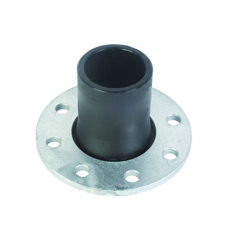 PLX+ ESD 63mm SDR11 (50NW) Single Wall Spigot Stub Flange Assembly PLX+ ESD 63mm SDR11 (50NW) Single Wall Spigot Stub Flange Assembly