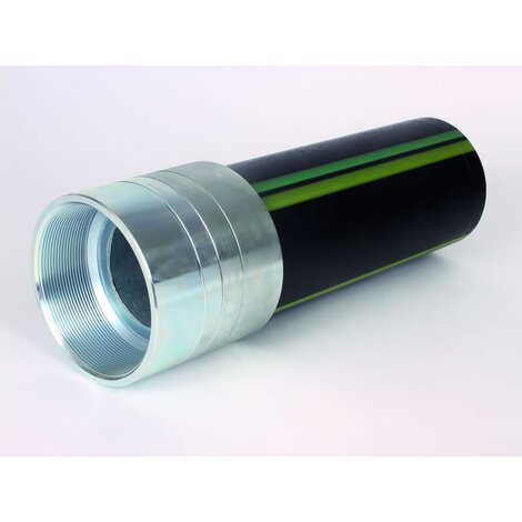 PLX+ ESD 63mm x 2 SDR11 Single Wall Spigot Female Extended Transition PLX+ ESD 63mm x 2 SDR11 Single Wall Spigot Female Extended Transition