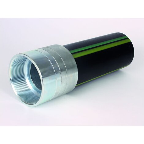 PLX+ ESD 90mm x 3 SDR17 Single Wall Spigot Female Extended Transition PLX+ ESD 90mm x 3 SDR17 Single Wall Spigot Female Extended Transition