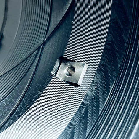 110/125 x 110mm Termination Fitting W/Test Port