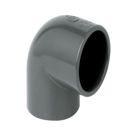 PVC 32mm 90 Elbow Plain PVC 32mm 90 Elbow Plain