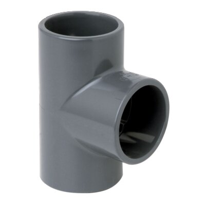 PVC 250mm 90 Tee Plain PVC 250mm 90 Tee Plain