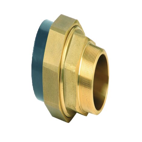 PVC 25mm Composite Union Brass Male PVC 25mm Composite Union Brass Male