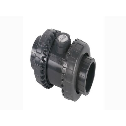 PVC 1/2 SX Ball Check Easyfit Valve FPM
