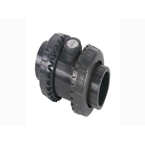PVC 3/4 SX Ball Check Easyfit Valve BSP Threaded FPM PVC 3/4 SX Ball Check Easyfit Valve BSP Threaded FPM