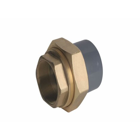 ABS 40mm Composite Union Brass Female