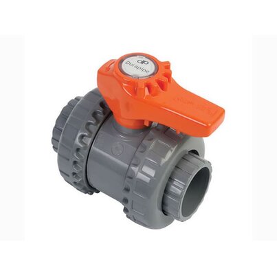 ABS 1 1/4 VXE Ball Valve Plain EPDM