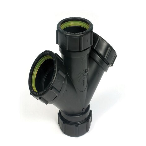 Vulcathene 76mm 45 Degree Double Wye