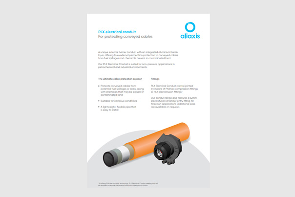 PLX electrical conduit information sheet