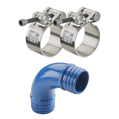 Protecta-Line 125mm SDR17 Mechanical 90 Degree Elbow