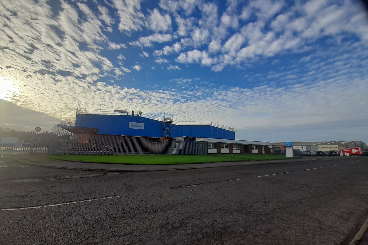 Investment into the future of Aliaxis distribution centre, Uddingston