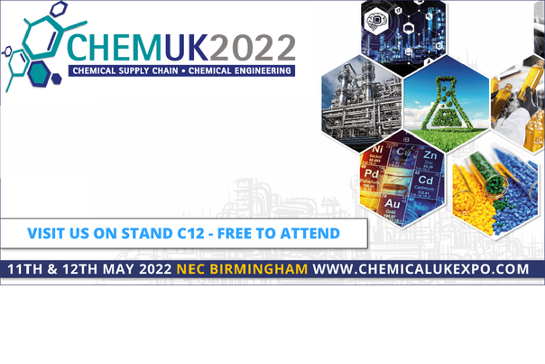 We're exhibiting at CHEMUK 2022